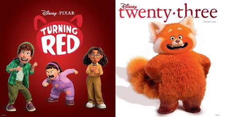 Turning Red Takes Over The New Cover Of Disney Twenty Three D23