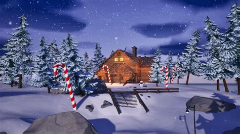 Unpack Presents In Fortnite Br S Winterfest Cabin