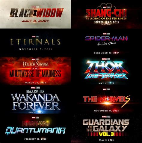 Navigating the Galaxy: Upcoming Marvel Movies and Release Dates Unveiled