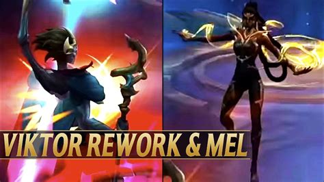 Viktor Rework Ingame Model Mel New Champion Confirmed League Of Legends