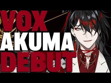 Vox Akuma Virtual Youtuber Wiki Fandom