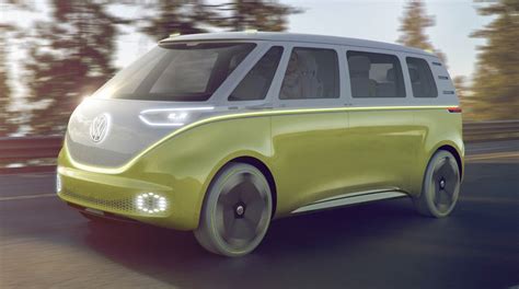 Vw S Retro Id Buzz Electric Minivan Launching In 2023