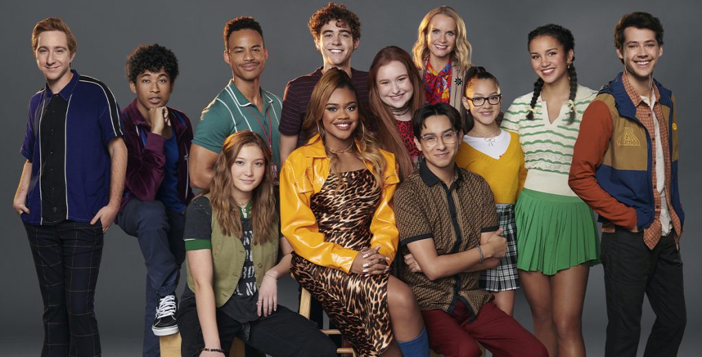 Watch Disney S High School Musical Series Stars Interview
