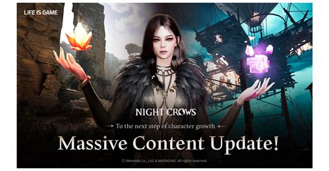 Wemade S Night Crows Reveals Big Update