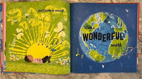 What A Wonderful World Musical Book Baby Learning Video Toddler Preschool