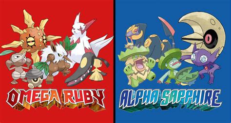 What Are The Differences Between Pok Mon Omega Ruby And Alpha Sapphire Outcyders