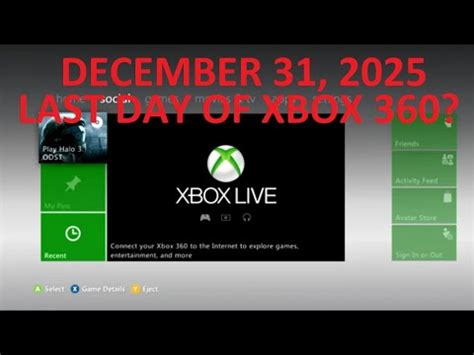 What Happens To The Xbox 360 After December 31 2025 Youtube What Happens To The Xbox 360 After December 31 2025 Youtube