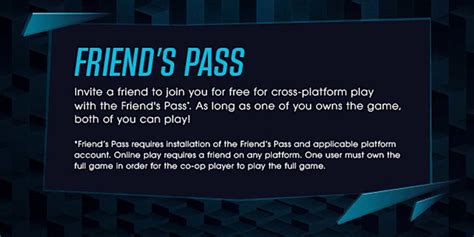 What Is The Friend Amp 39 S Pass