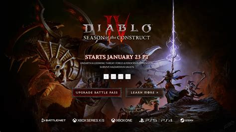 When Does Season Of The Construct Begin Diablo 4 Season 3 Release Date Wowhead News