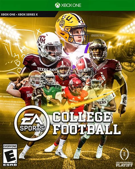 Who Could Be On The Cover For Ncaa Football 24 Video Game Here My Idea My Fan Made Covers Pt2 R Ncaafbseries