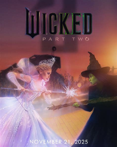 Unveiling the Excitement Behind the Wicked Movie Release Date Part 2