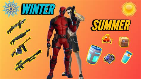 Winter Vs Summer 5492 7165 9585 By Sotox Fortnite Creative Map Code Fortnite Gg