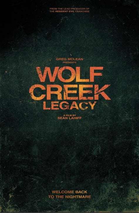 Wolf Creek Legacy 2026 Imdb