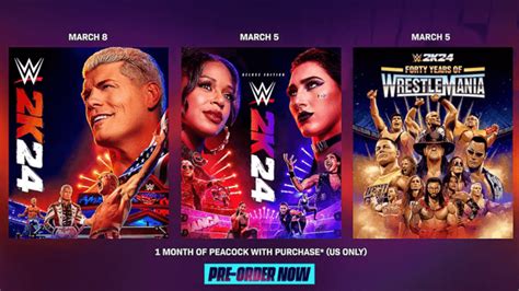 Wwe 2K24 Release Date Info March 2024 Release Date Time Frame Wwe 2K24 News Youtube