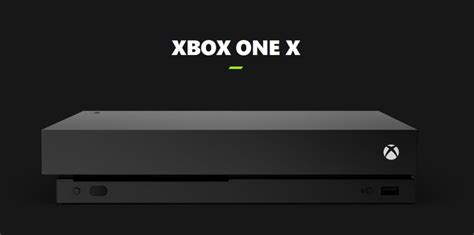 Xbox One One X Release Date Revealed